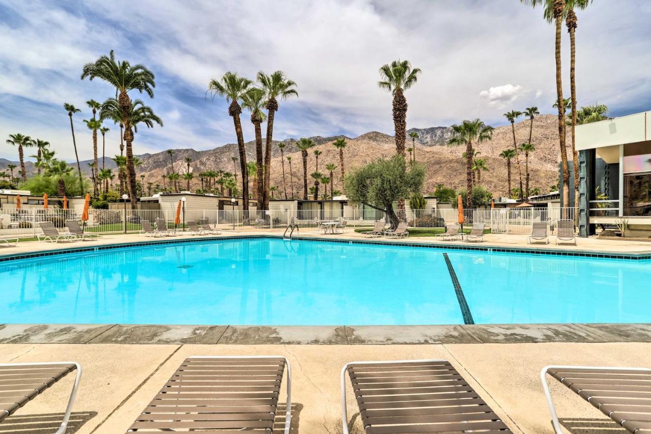Mid-Century Palm Springs Bungalow With Patio! Exterior foto